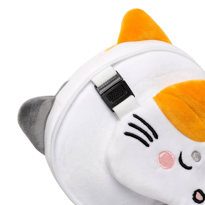 2-in-1-Reisekissen Lola the Cat mit Schlafmaske