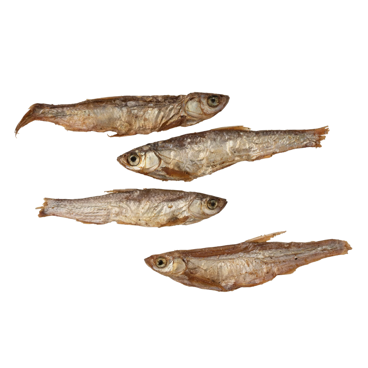 Getrocknete kleine Fische für Hunde und Katzen