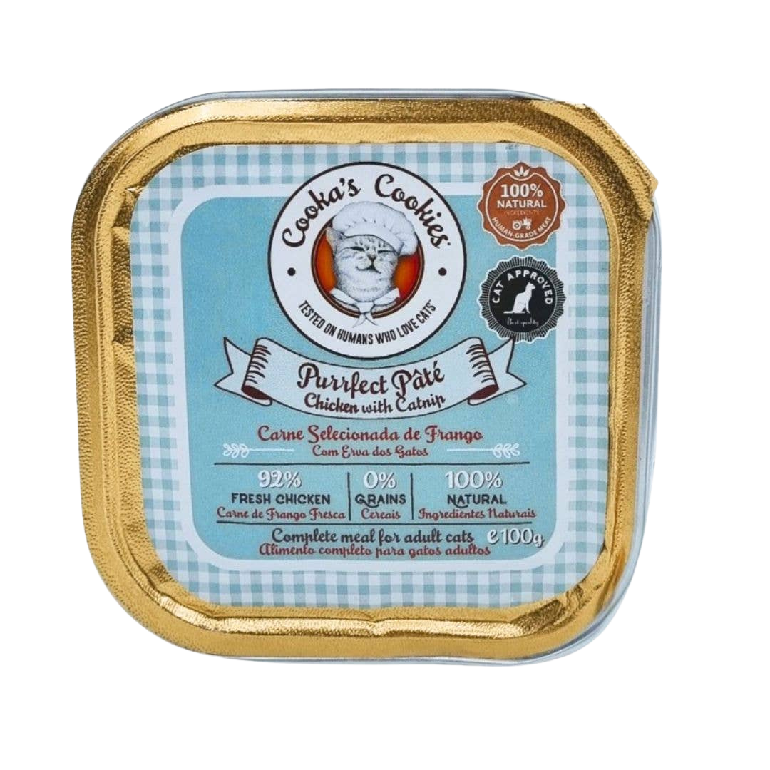 Hähnchenpastete mit Katzenminze