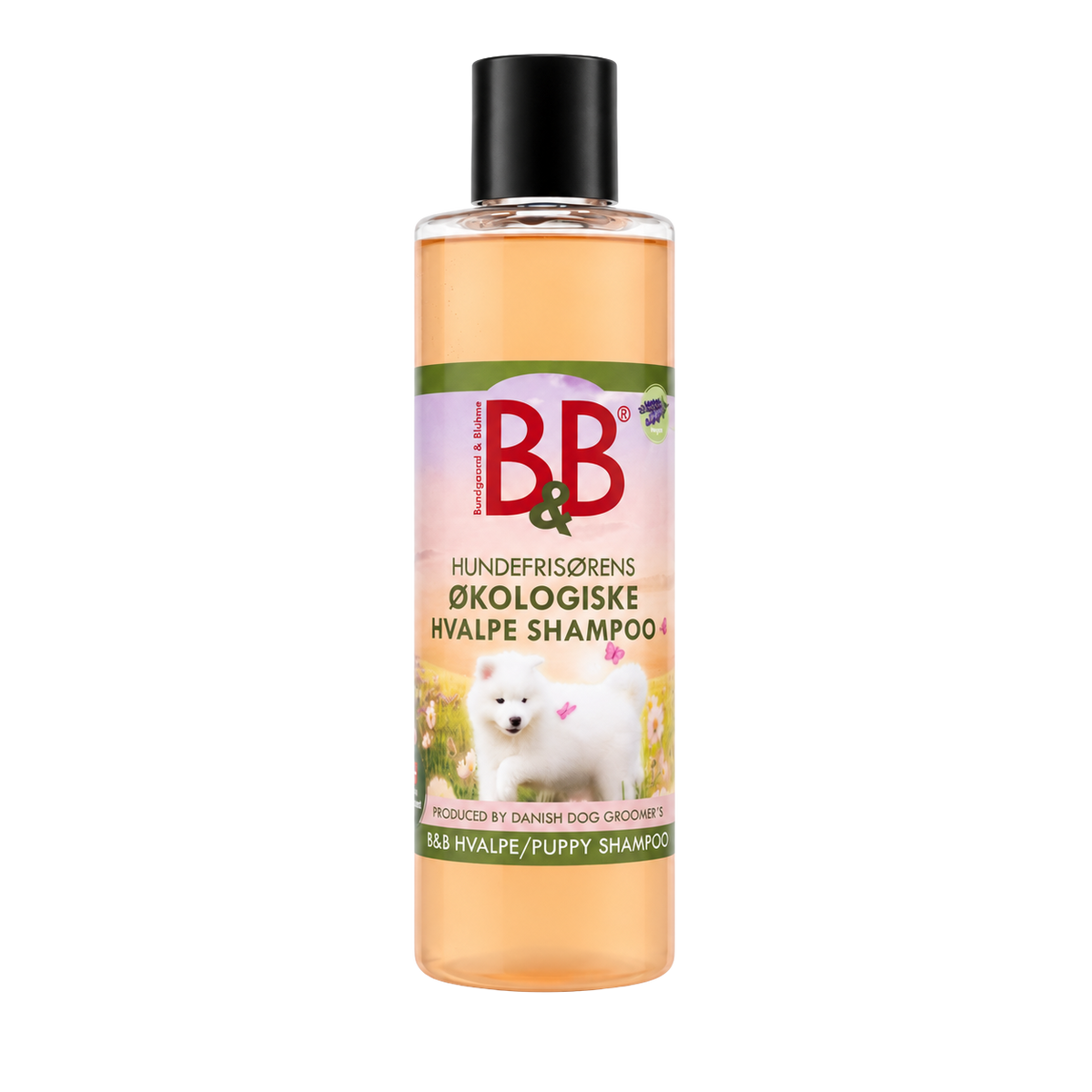 Shampooing doux à l’huile d’amande bio pour chiots