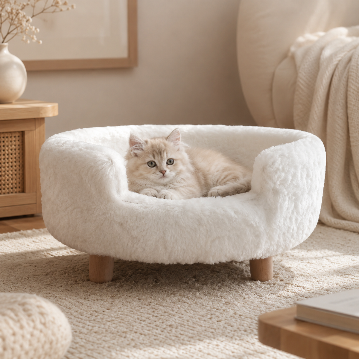 Canapé Dalvy pour chats et petits chiens