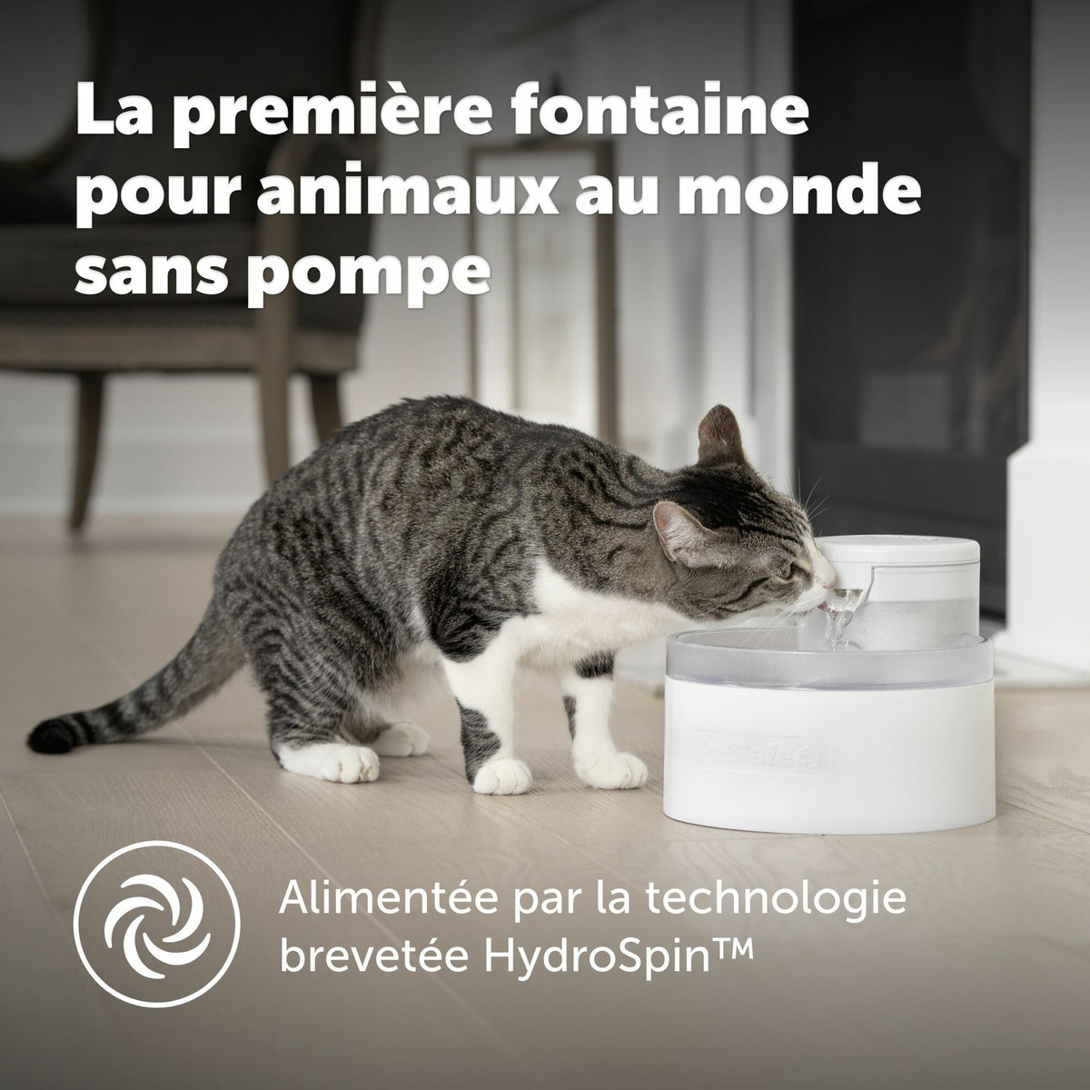 Fontaine à eau Outlast sans pompe à double filtration