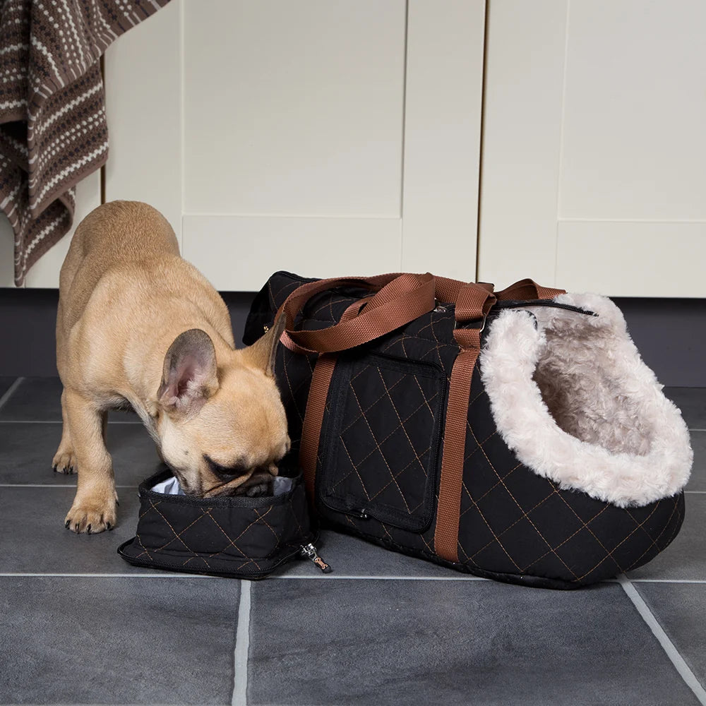 Padded carrier bag for small dogs