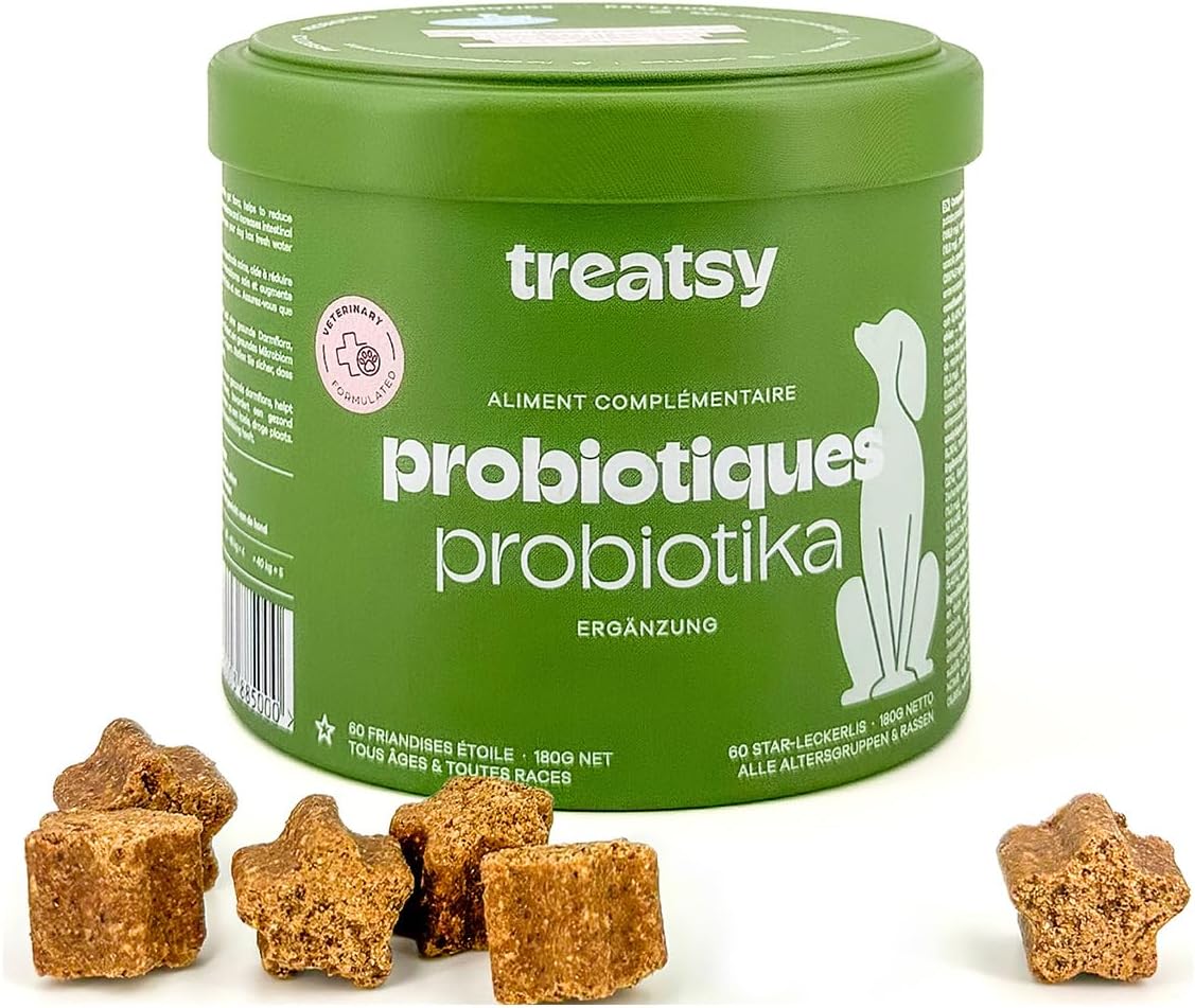 Complemento alimenticio probiótico de pollo para perros