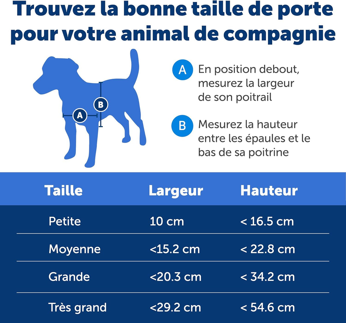 Porte de passage Staywell aluminium volet magnétique