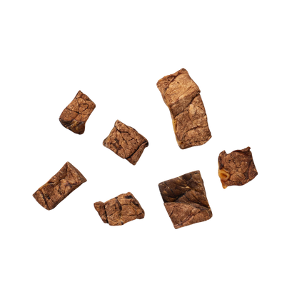 Air-dried beef lung treats for dogs