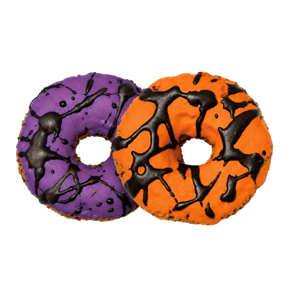 Donas de pavo de Halloween para perros