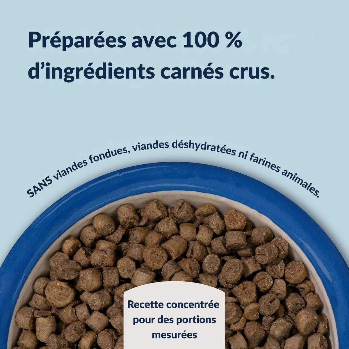 Croquetas de ternera y bacaladilla del sur para gatos