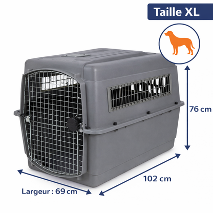 Caja de transporte Sky Kennel homologada por la IATA