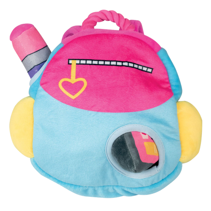 Juguete de excavación tipo mochila para perros