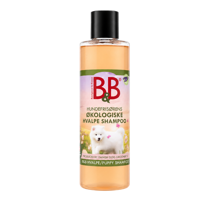 Champú suave con aceite de almendras ecológico para cachorros