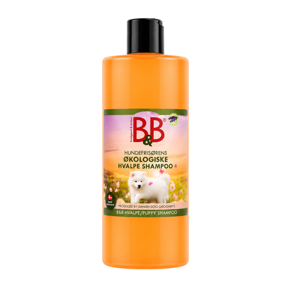 Champú suave con aceite de almendras ecológico para cachorros