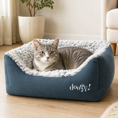 Cama sofá mullida para perros y gatos