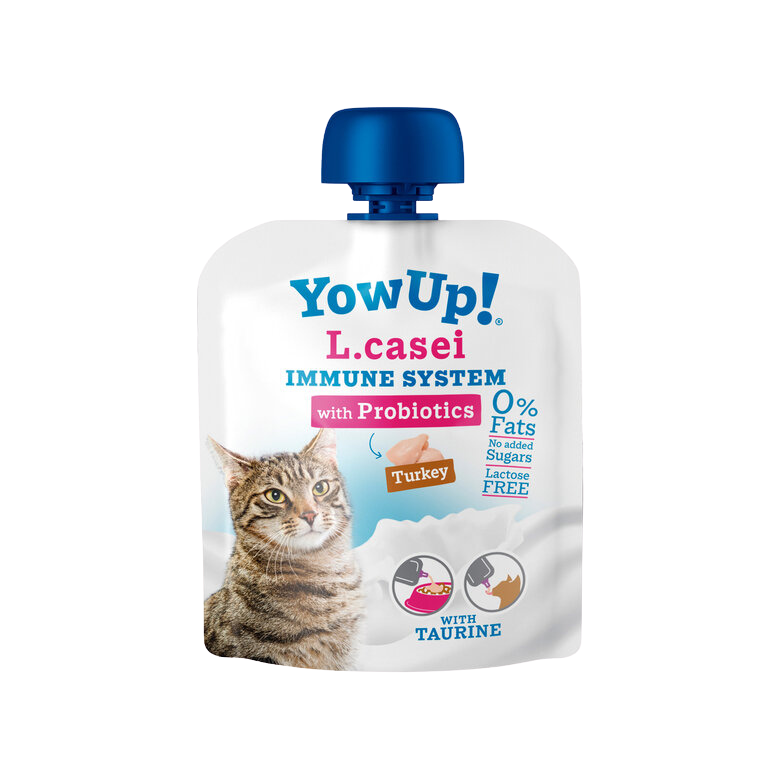 Yaourt sans lactose à la dinde avec L. casei pour chats