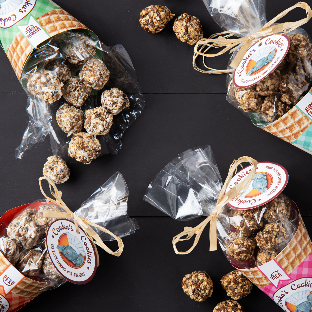 Cornet de friandises au bœuf pour chiens