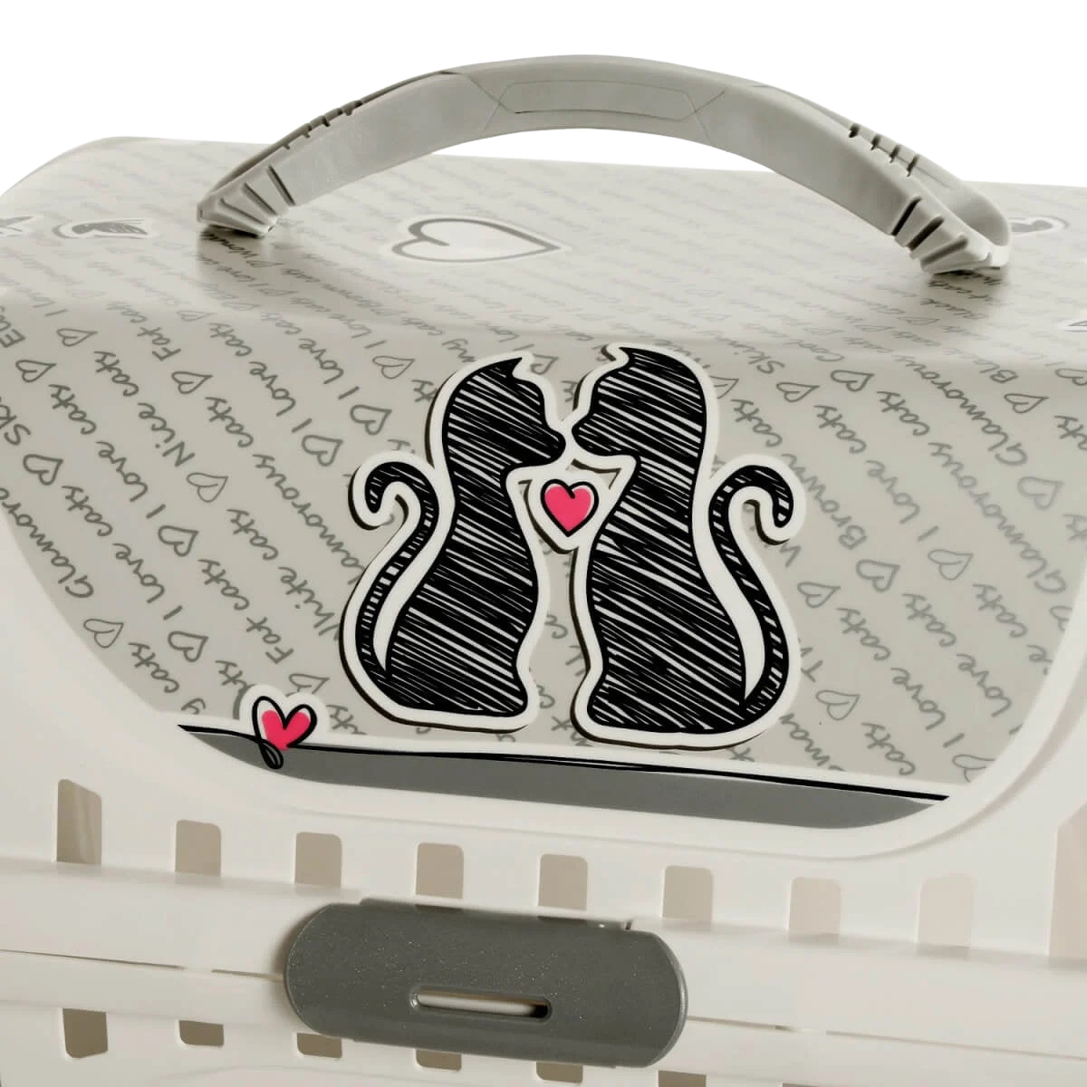 Transportbox Cats In Love für Katzen