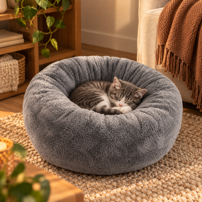 Cojín tipo puff Rasty para gatos y perros pequeños