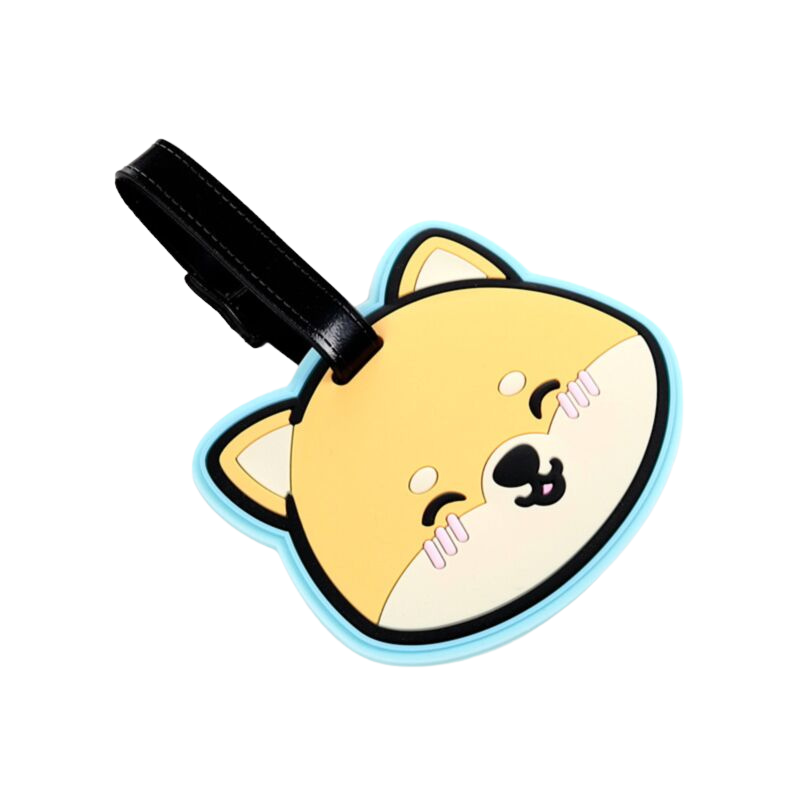 Étiquette de bagage Shuggs le Shiba Inu