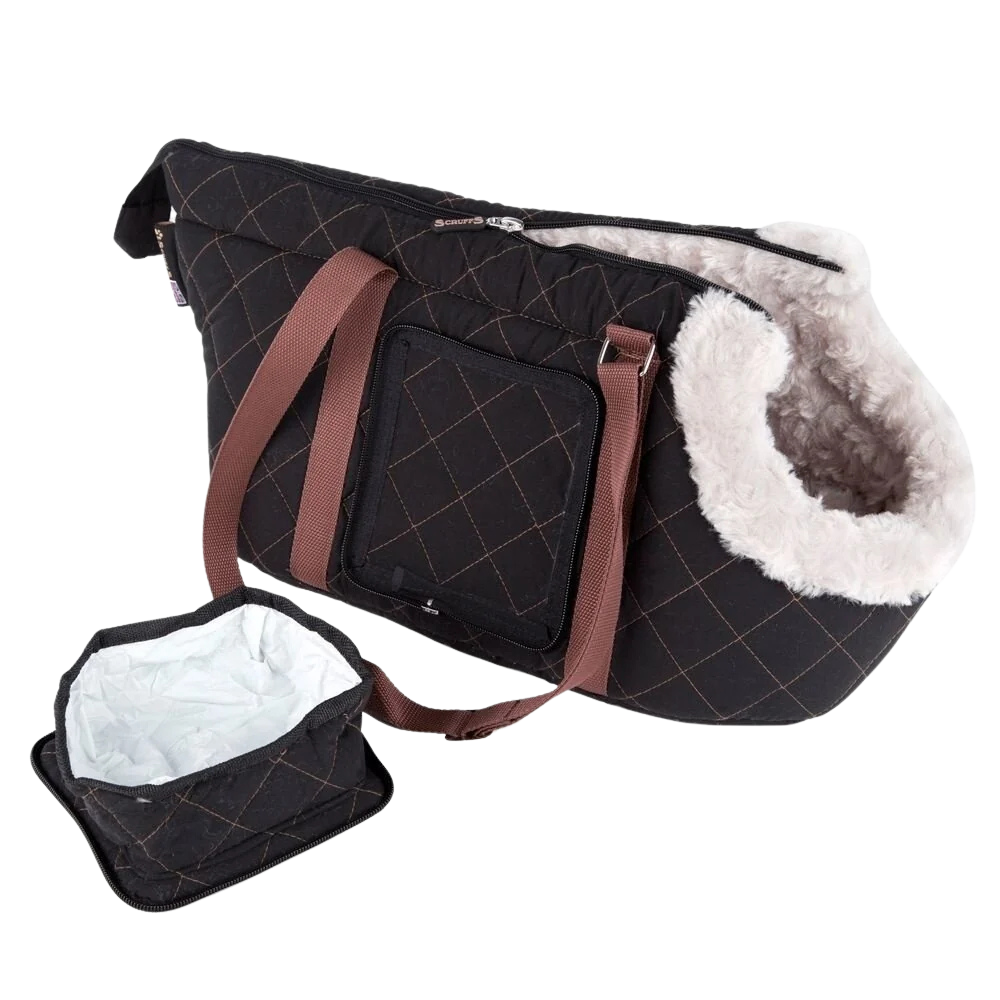 Padded carrier bag for small dogs